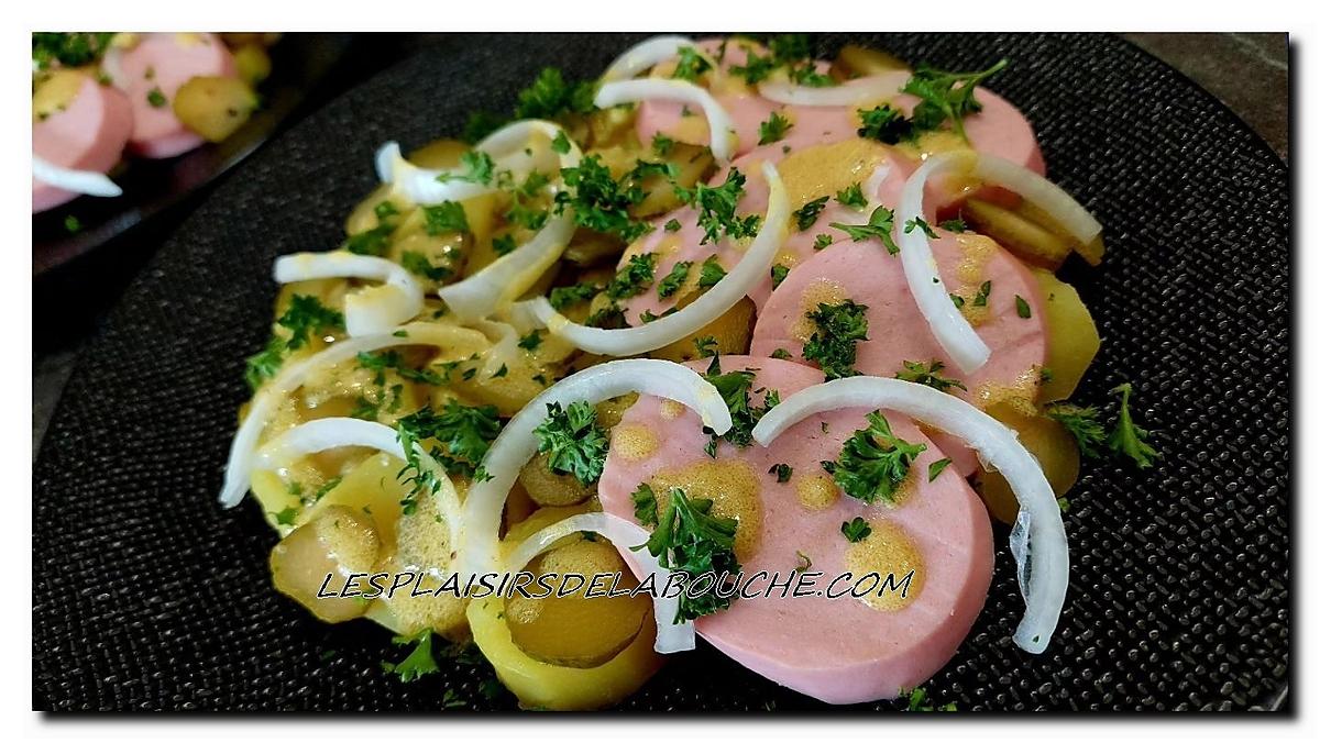 recette Salade de pommes de terre au cervelas