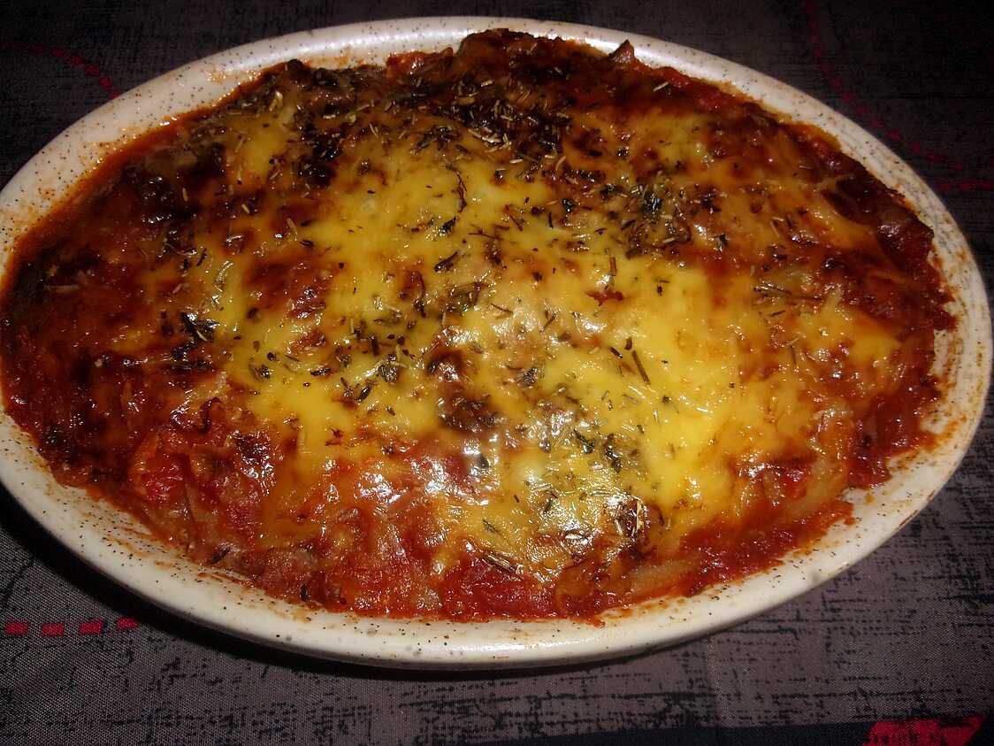 Recette de Hachis aux p de terre.de viande bœuf gratinés.