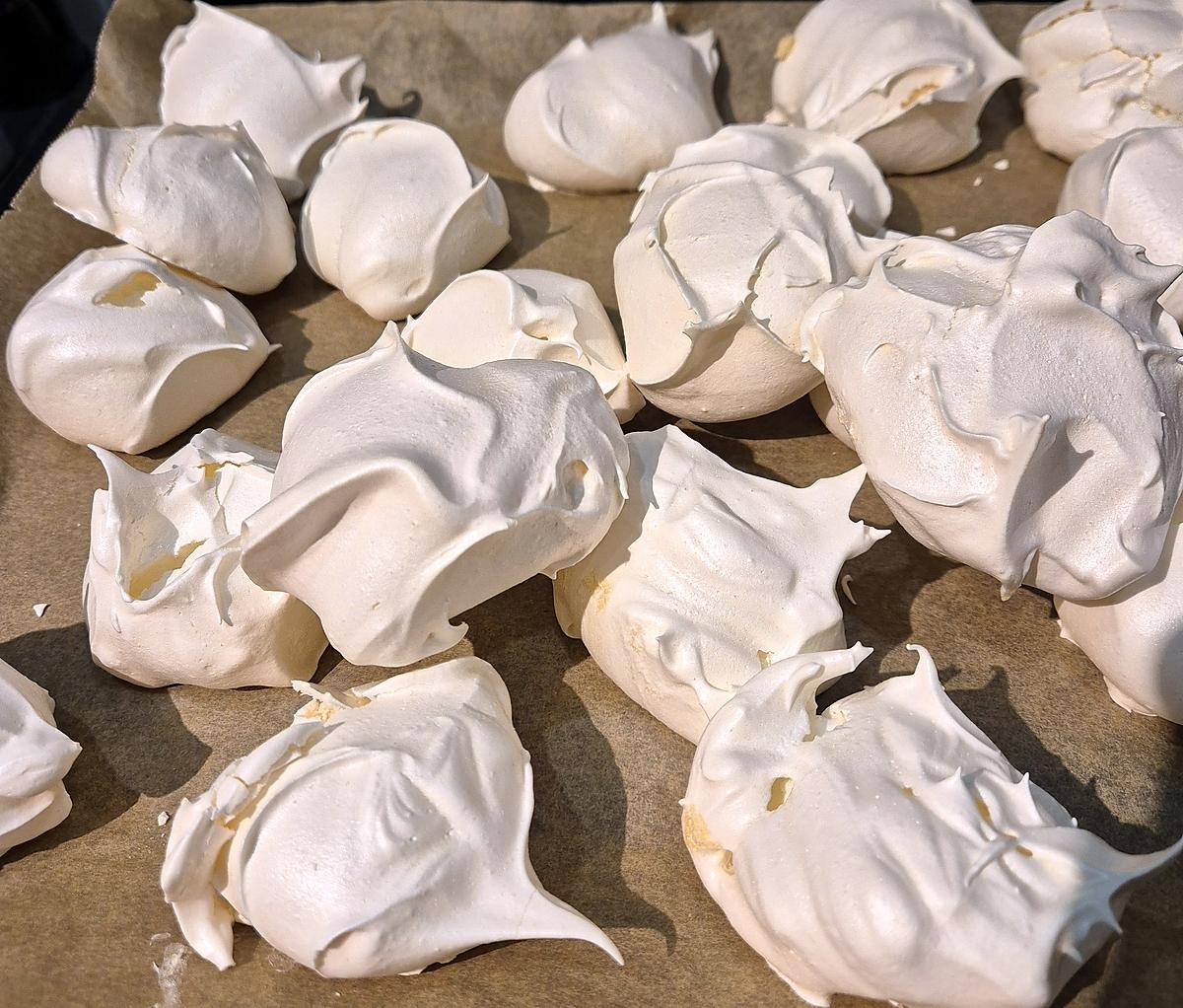 recette Meringues moelleuses