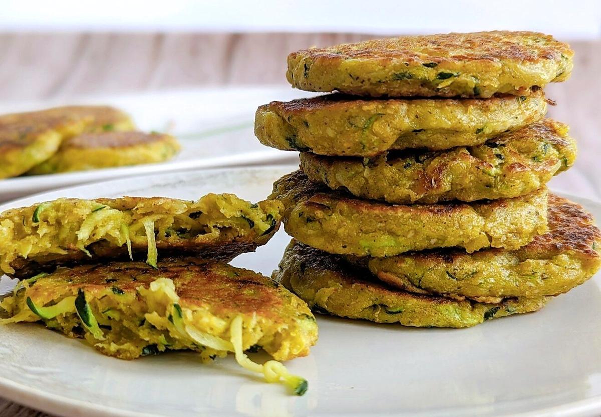 recette Recette de galettes de courgettes facile