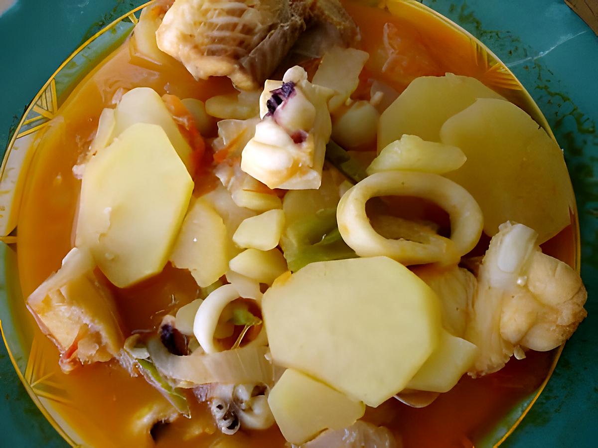 recette Caldeirada de Peixe (un peu comme la bouillabaisse)