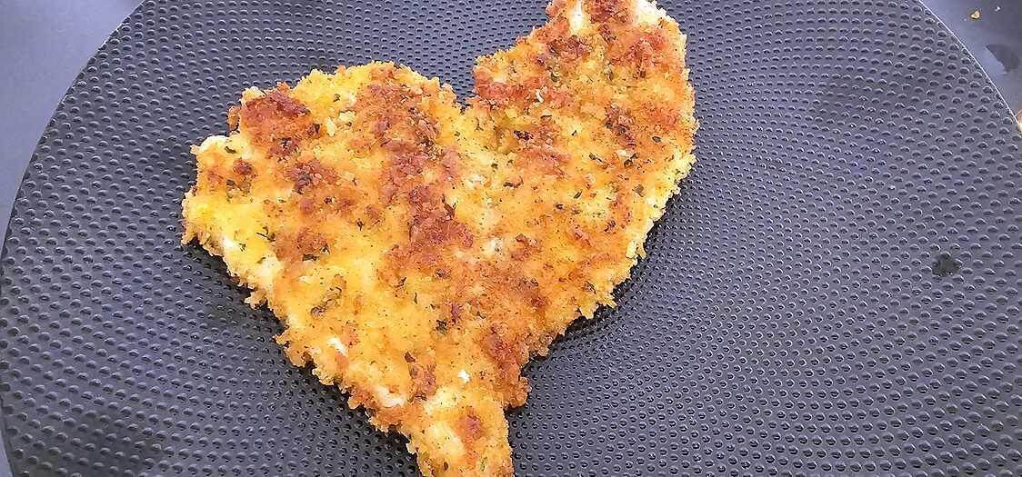 Recette d'Escalopes de poulet pané au panko, aux fines herbes et épices