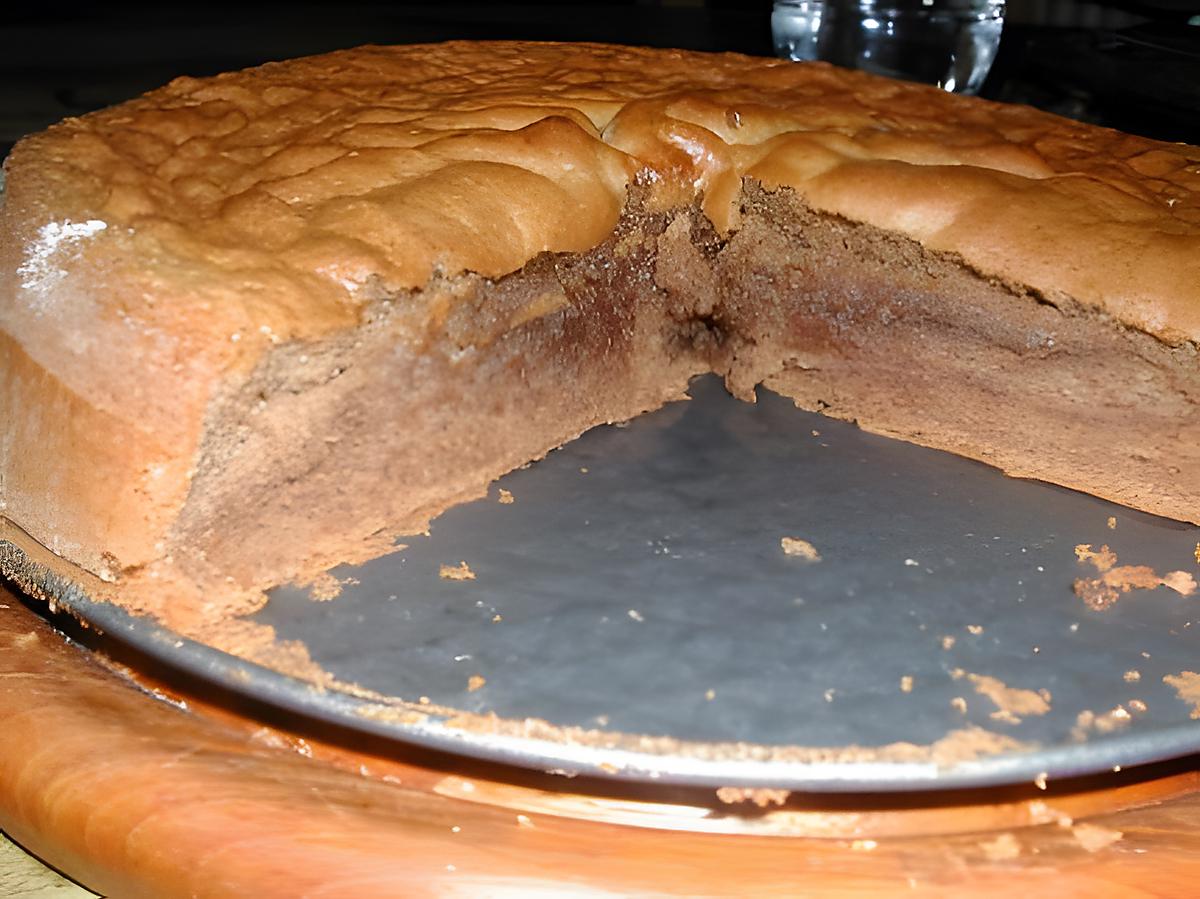 recette gâteau au chocolat fondant et allégé