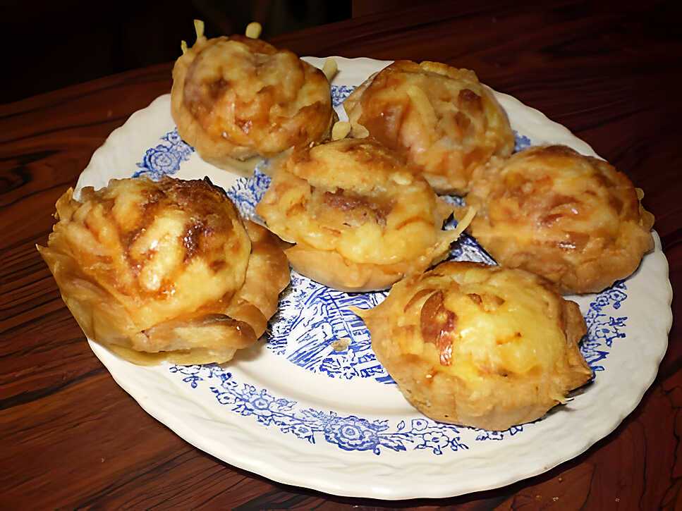 recette Tartelette au saucisson sec