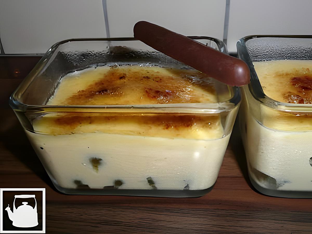 recette crème catalane aux chasselas