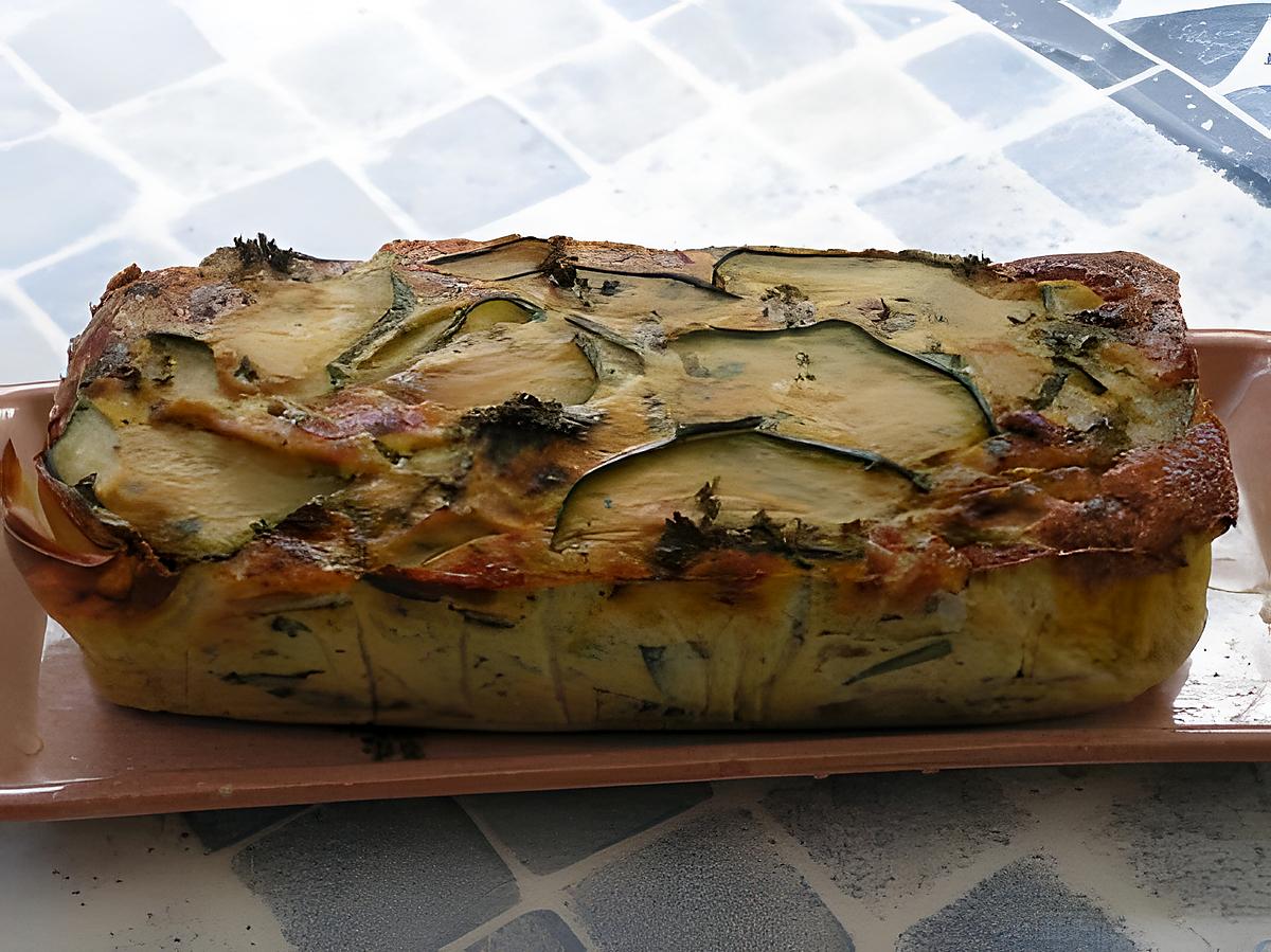 recette Terrine de courgettes