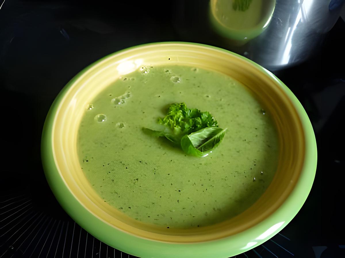 recette Velouté de courgettes