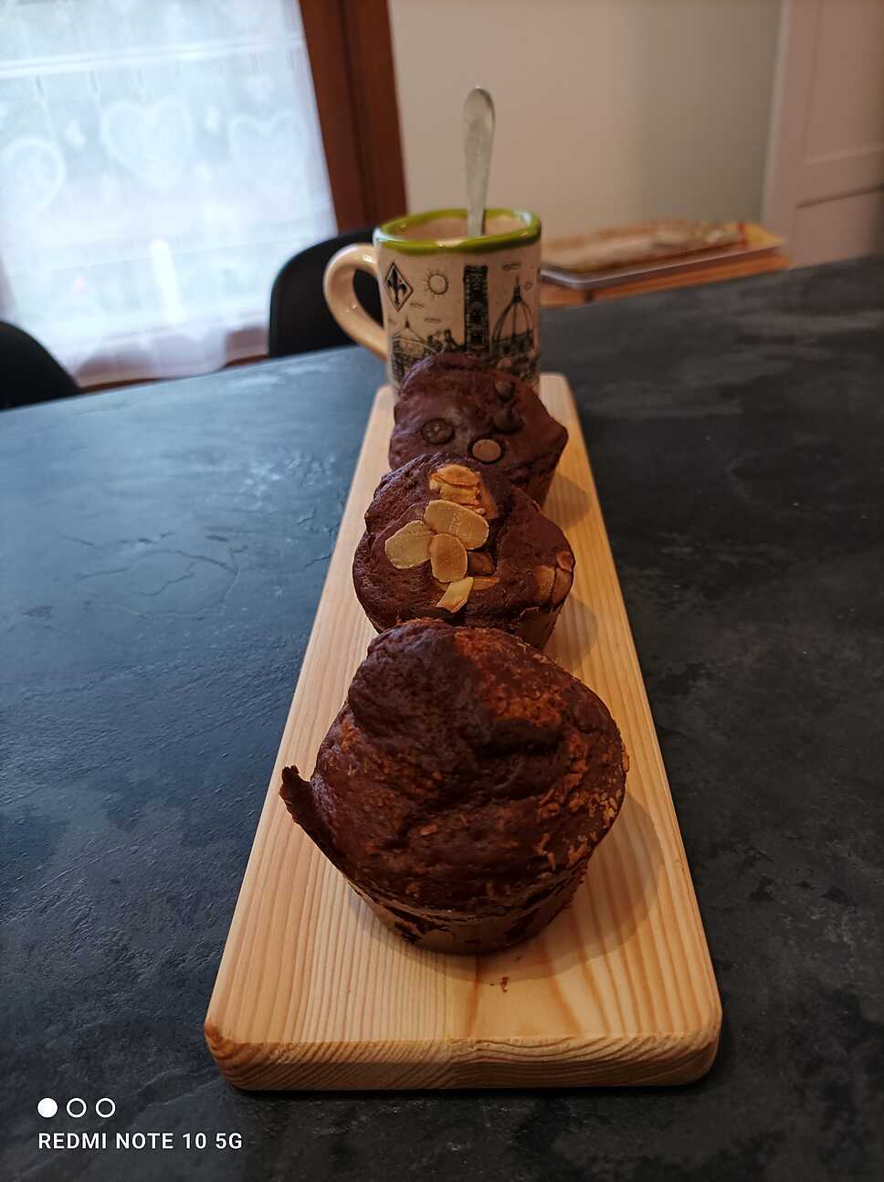 recette MUFFINS au CHOCOLAT à ma façon.