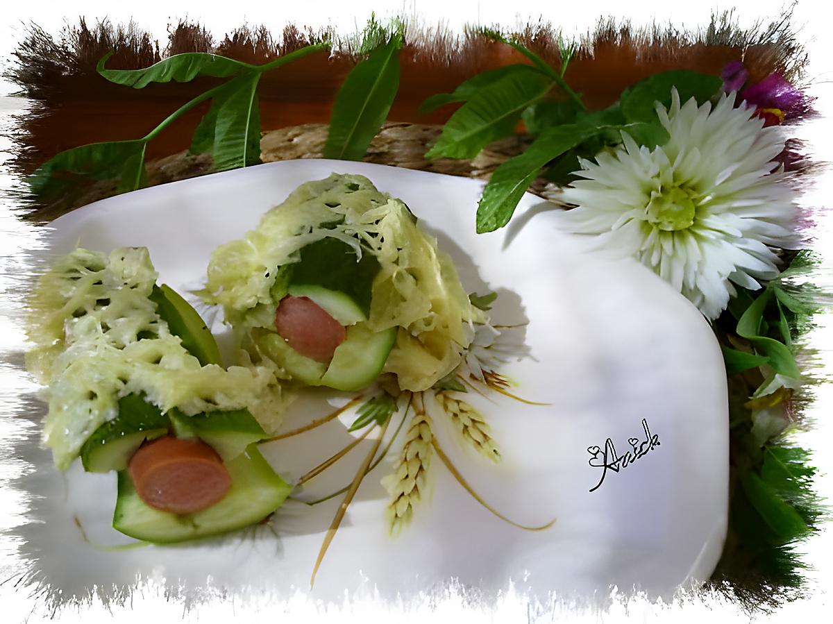 recette hot dog aux courgettes