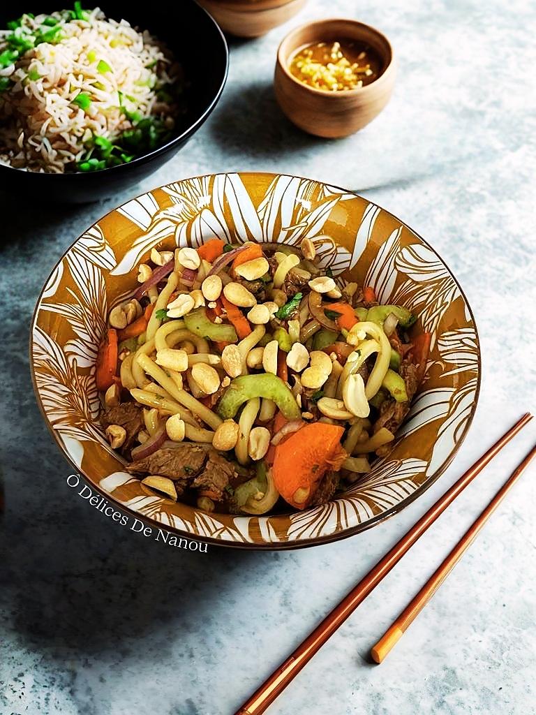 recette Salade thaï aux émincés végétaux