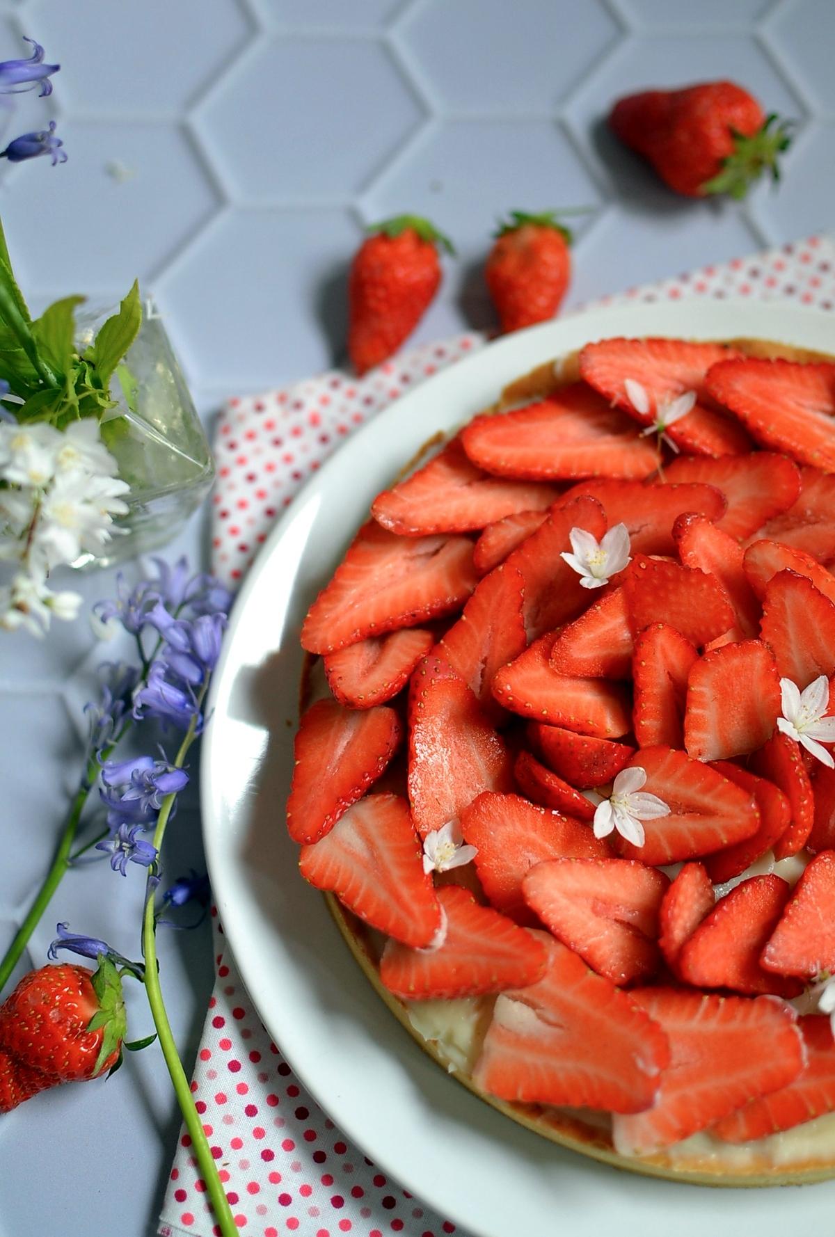 recette Tarte aux fraises