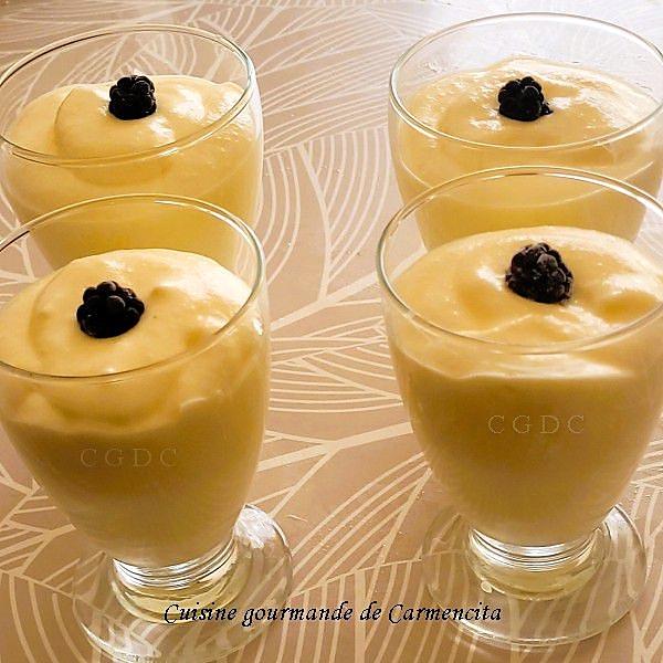 recette Mousse au citron