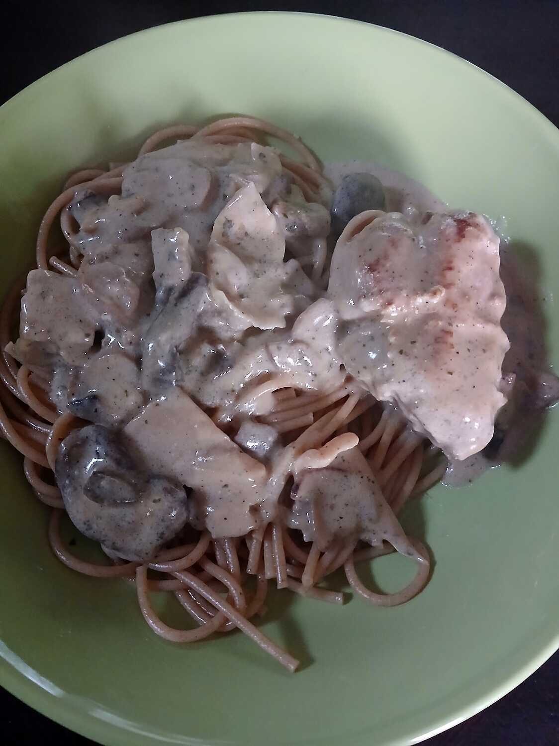 Paupiettes de veau sauce forestière