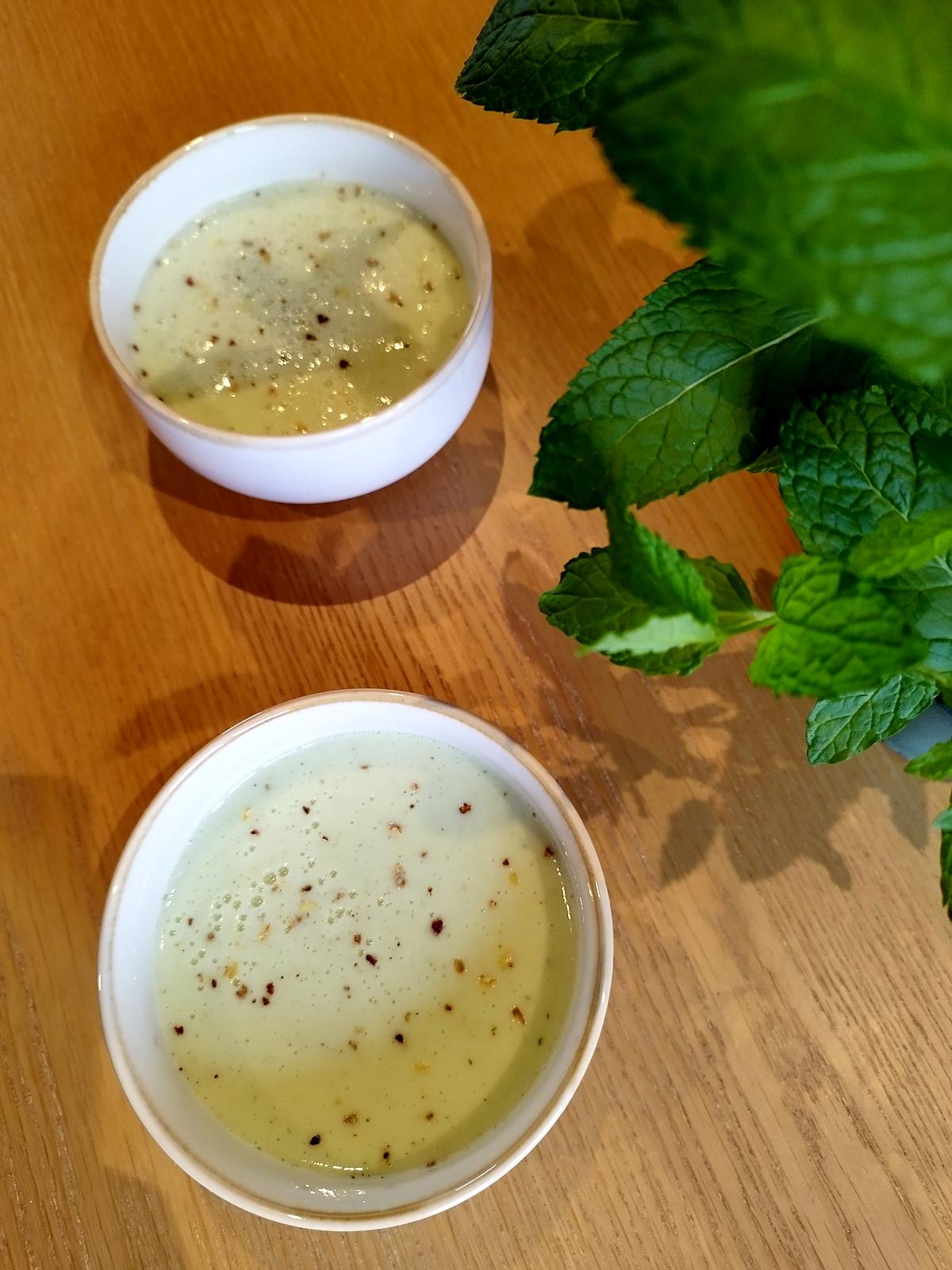 recette Velouté de concombre