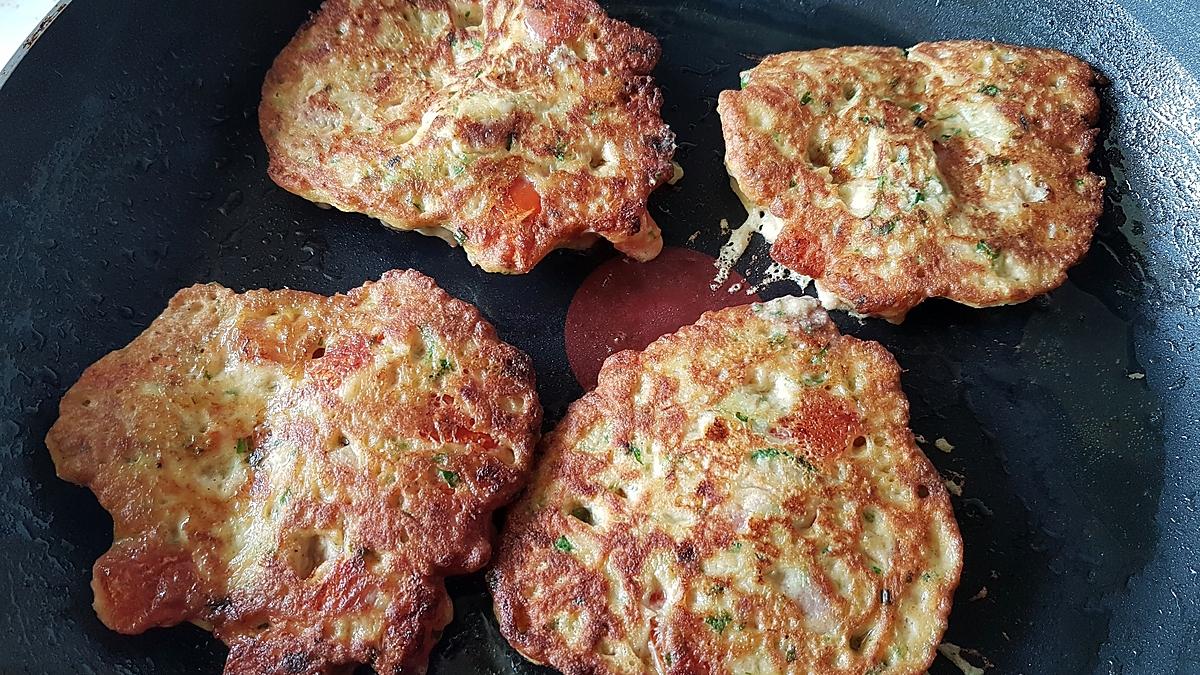 recette Galettes de thon aux tomates et paprika