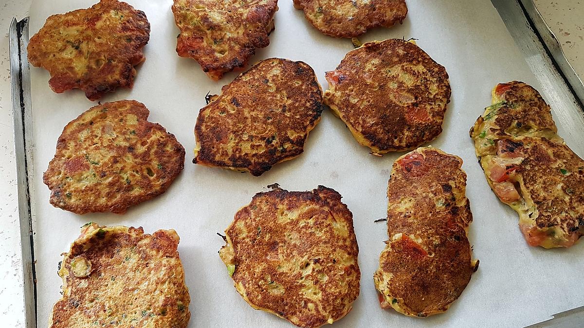 recette Galettes de thon aux tomates et paprika