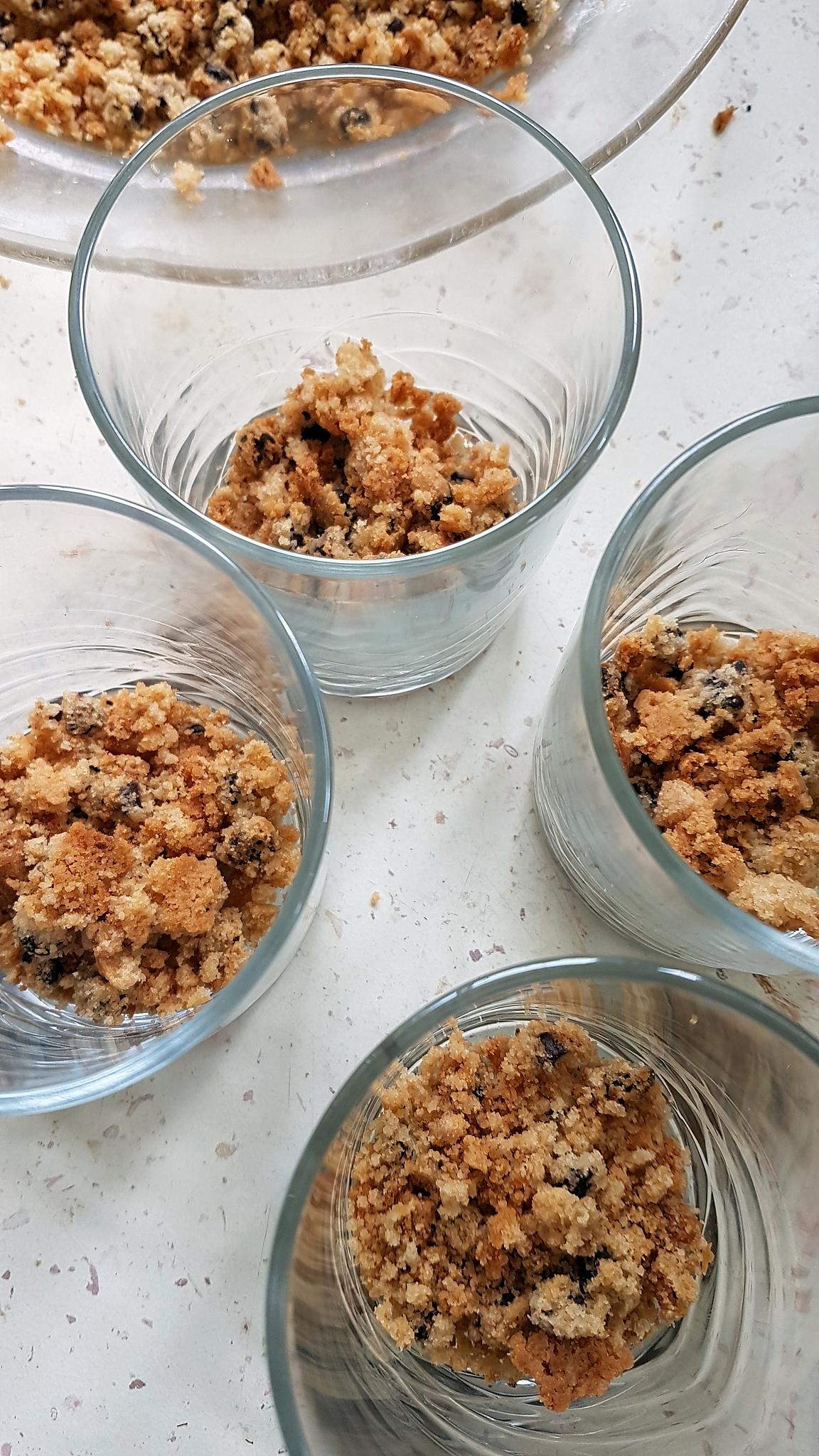 recette Verrines cookies-fraises