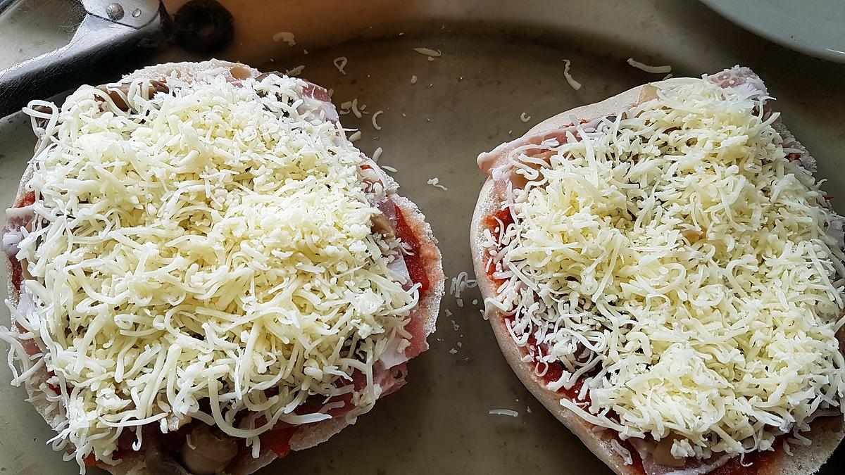 recette Faluche chaude façon panini / pizza