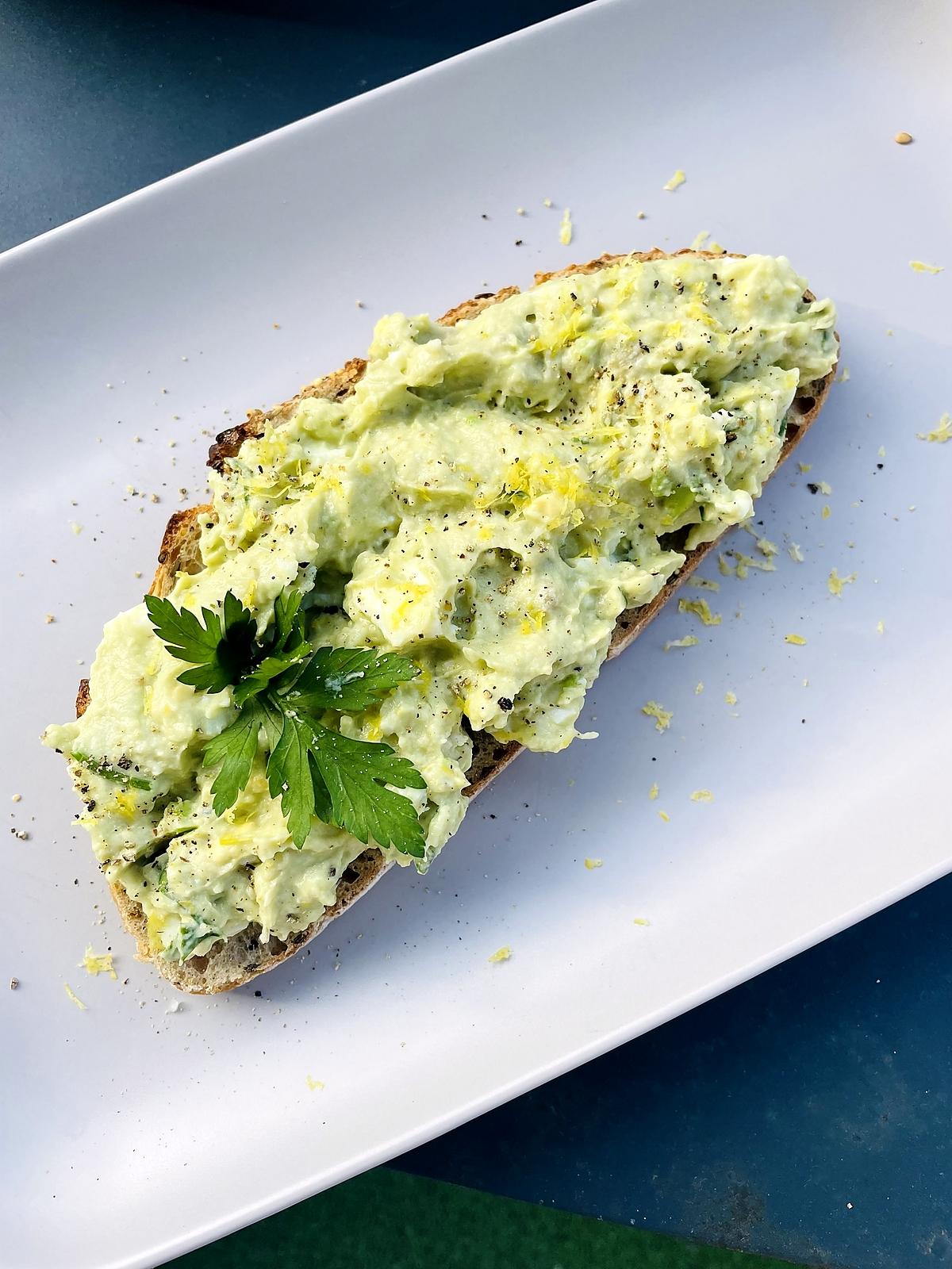 recette Ma tartine heathly