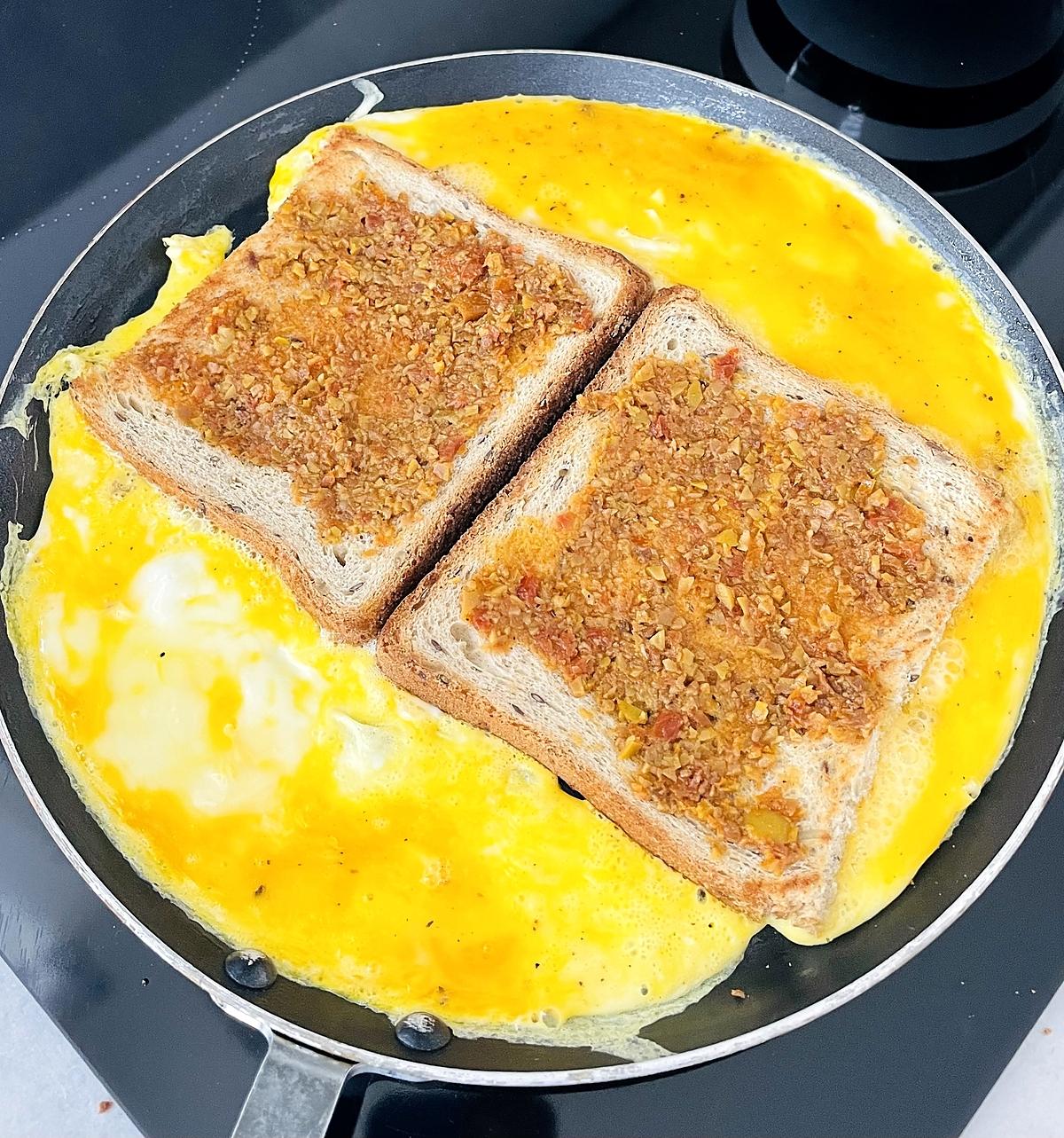 recette Sandwich sain à la truite fumée