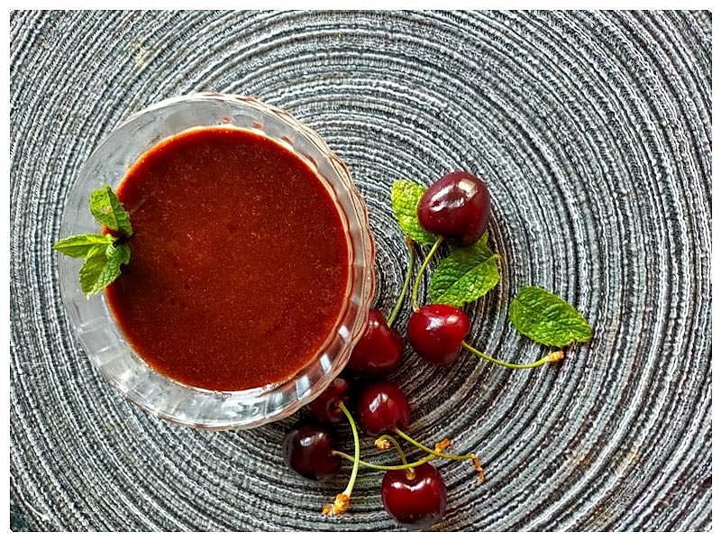 recette 🍒 Panna Cotta aux Cerises