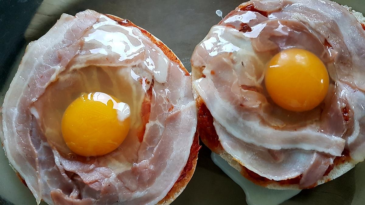 recette Faluche au nid d’amour (ou faluche façon œuf cocotte)