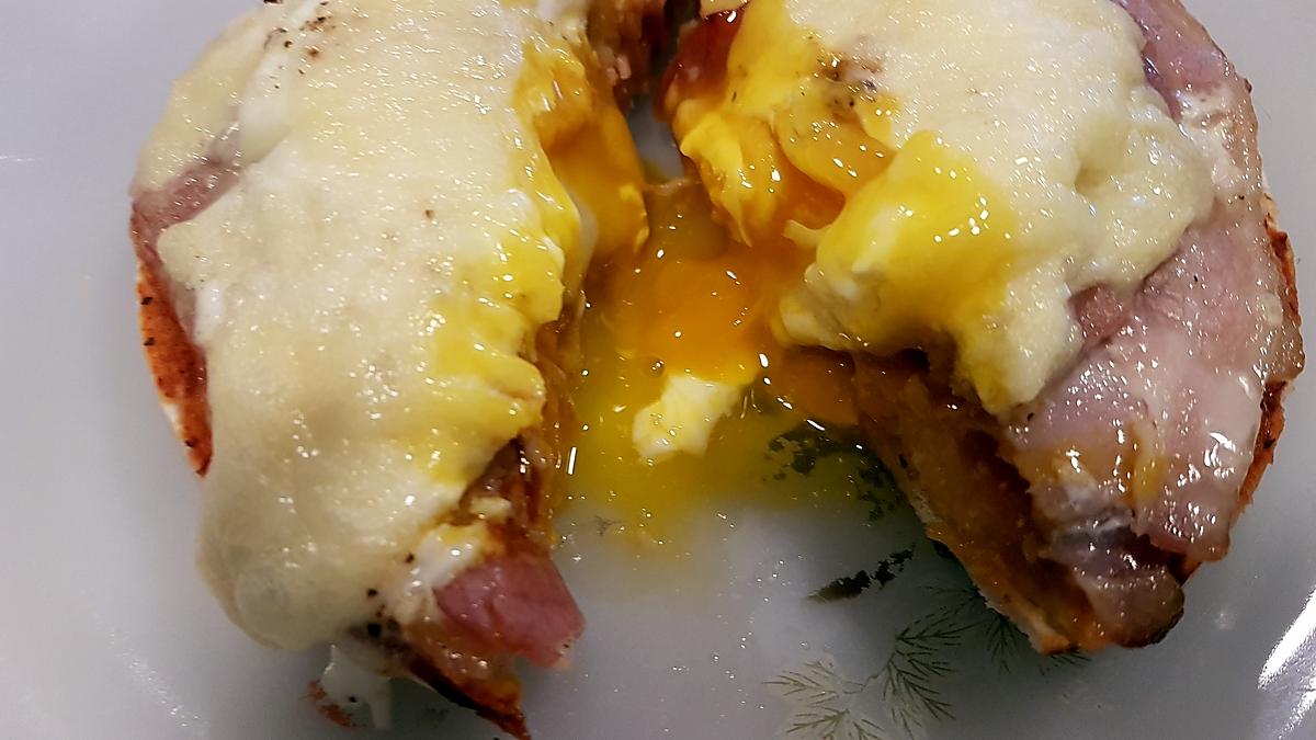 recette Faluche au nid d’amour (ou faluche façon œuf cocotte)