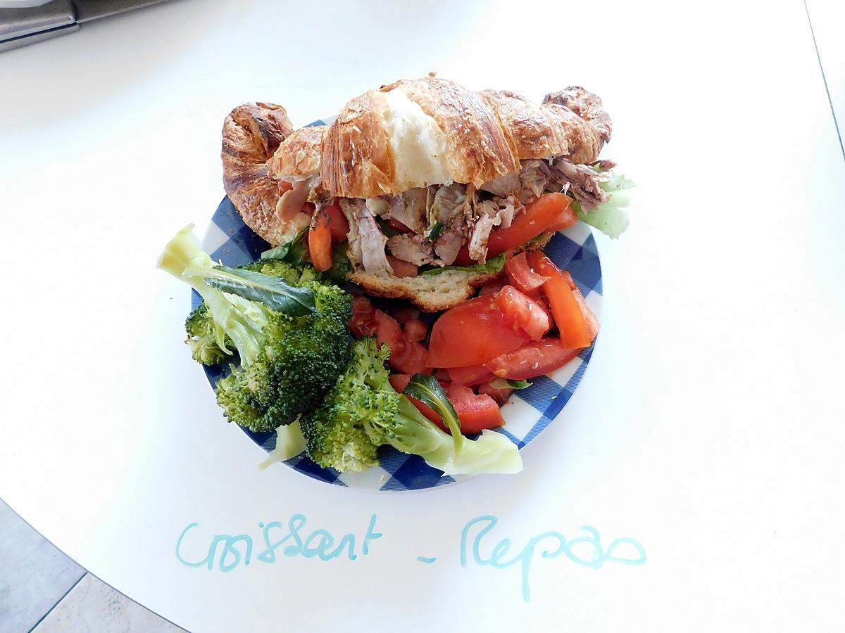recette Croissant-repas