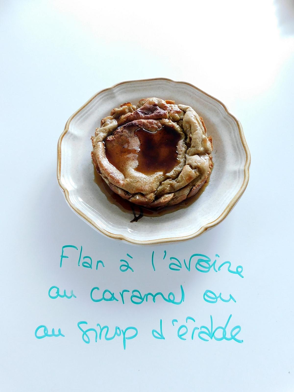recette Flan à l'avoine