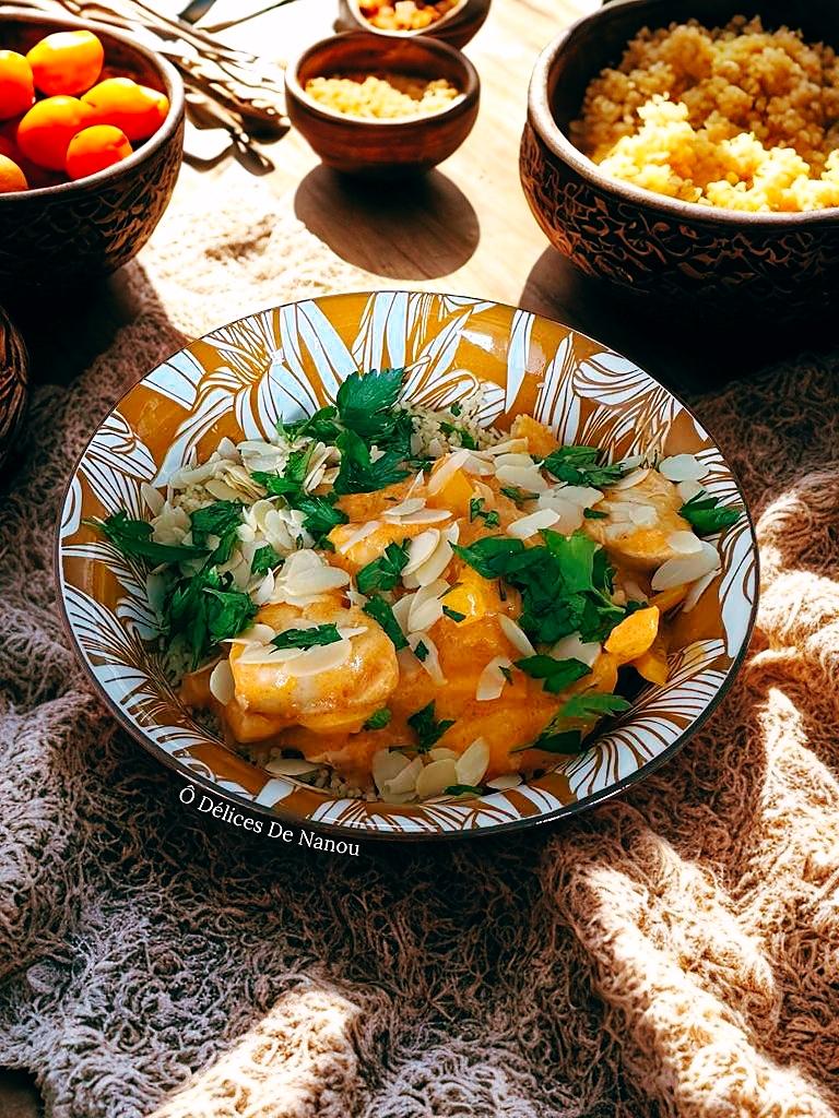 recette Poulet au Chutney d'abricots