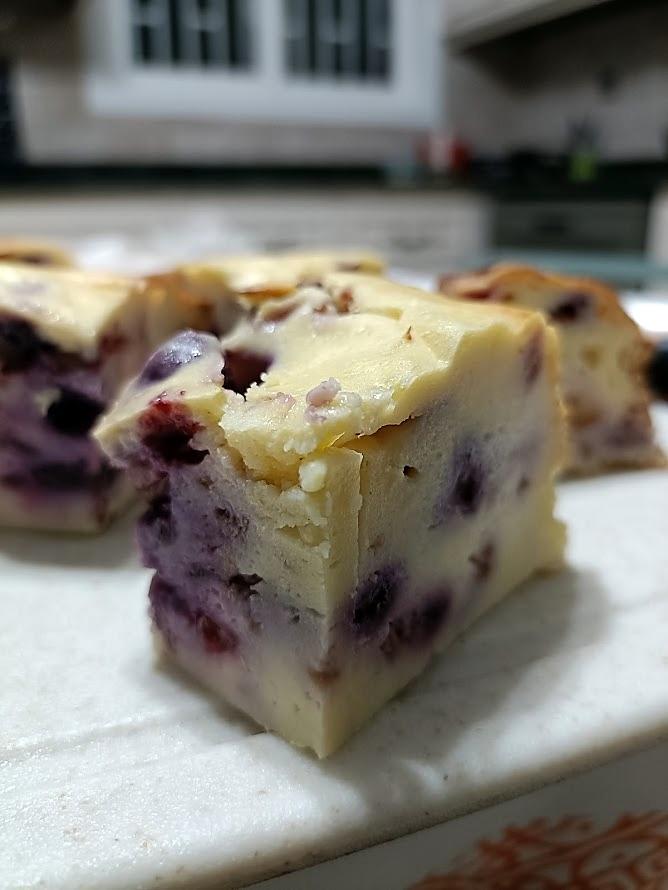 recette Gâteau au fromage blanc & fruits rouges
