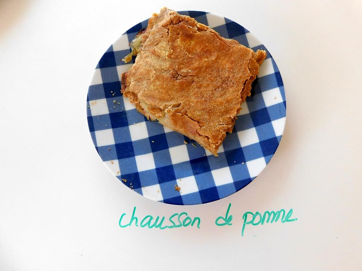 recette Chausson au pomme