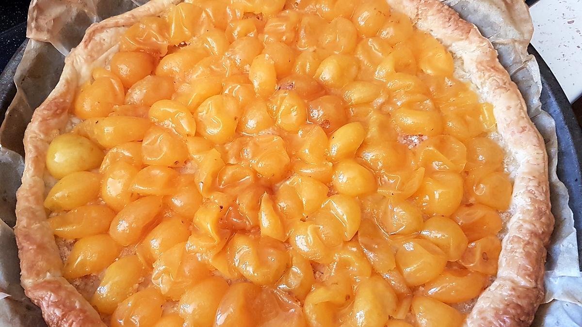recette Tarte aux mirabelles