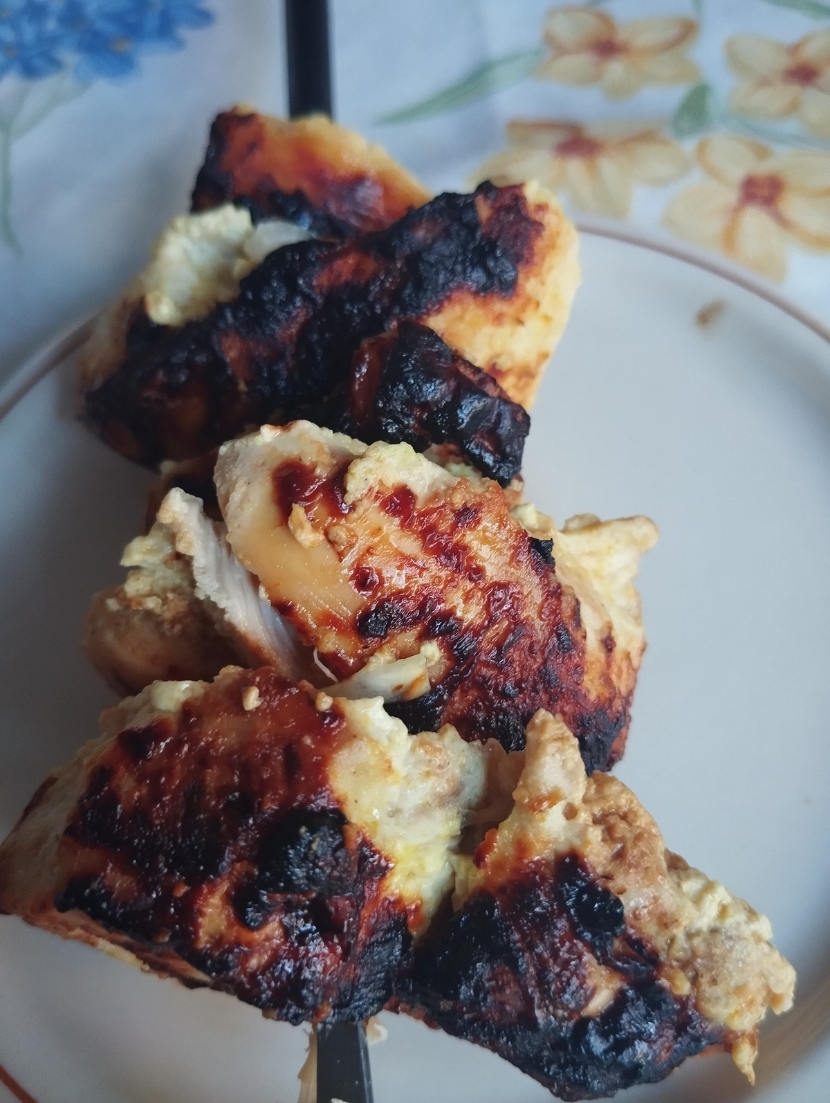 recette Brochettes de poulet façon Kebab