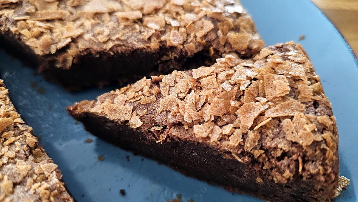 recette Gâteau au Chocolat Croustillant au Gavottes
