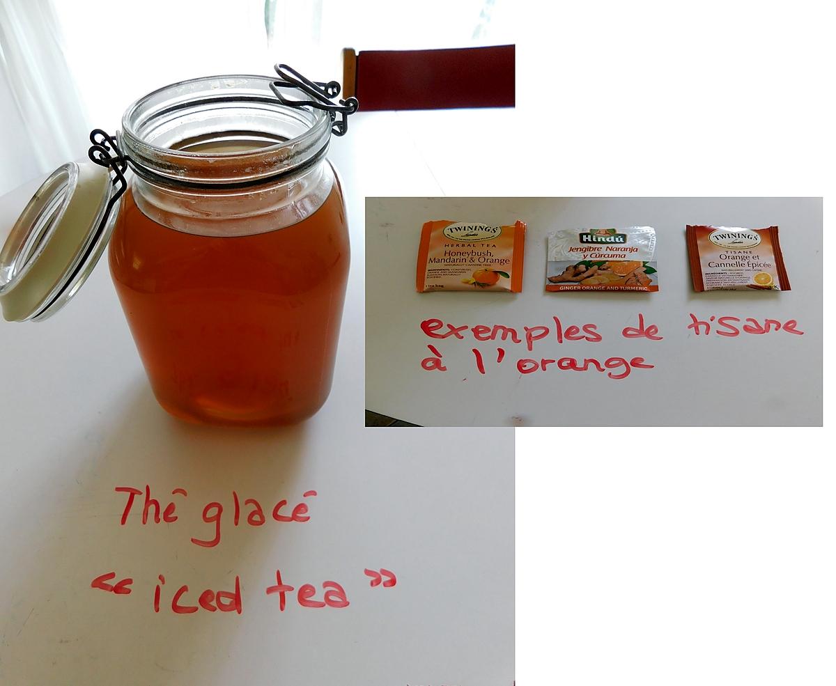 recette Thé glacé