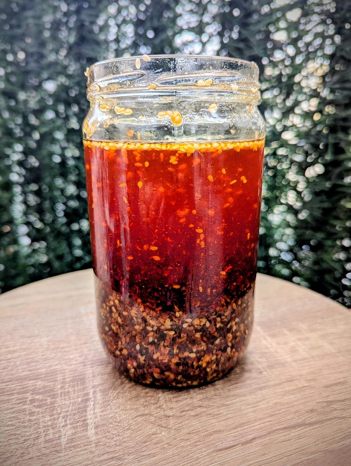 recette Huile pimentée