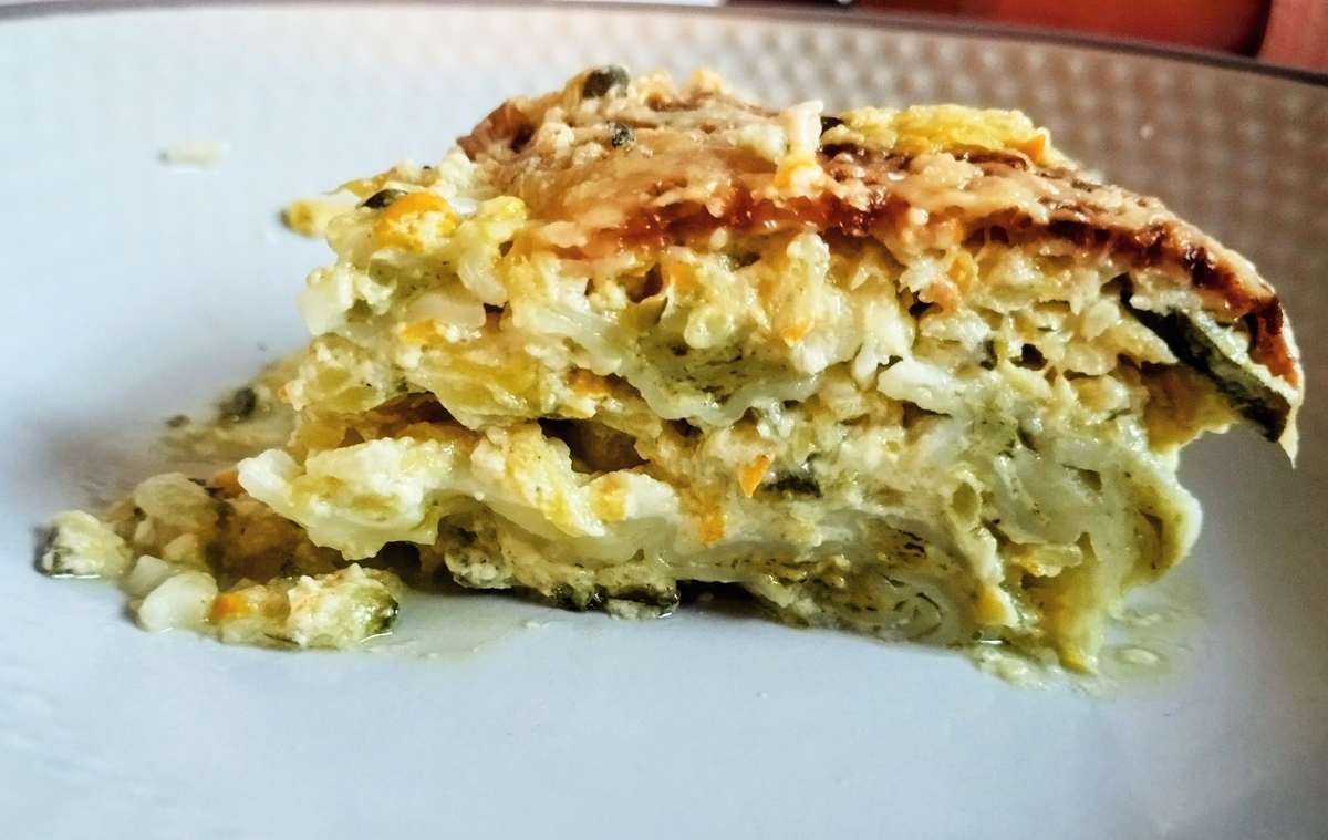 recette Gratin de courgettes et ravioles du Dauphiné