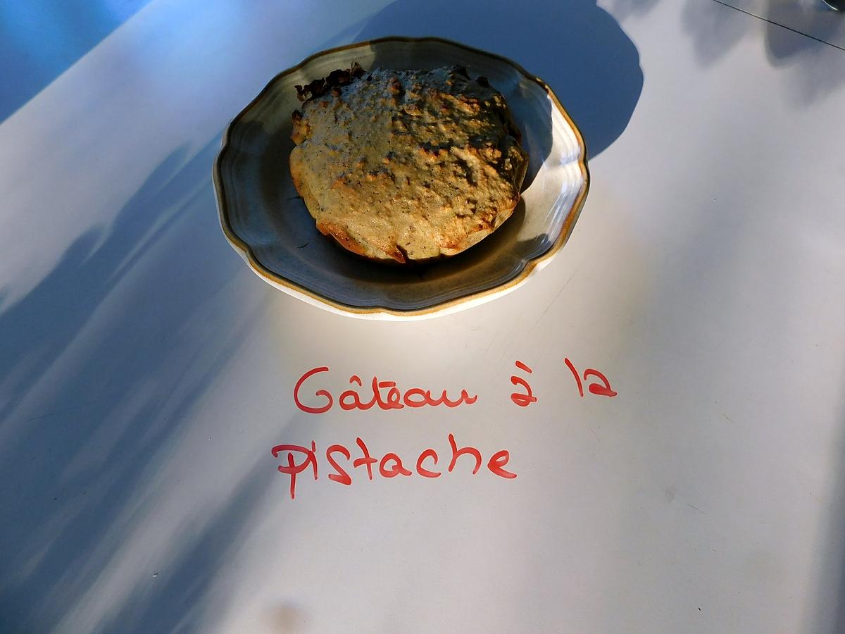 recette Gâteau à la pistache