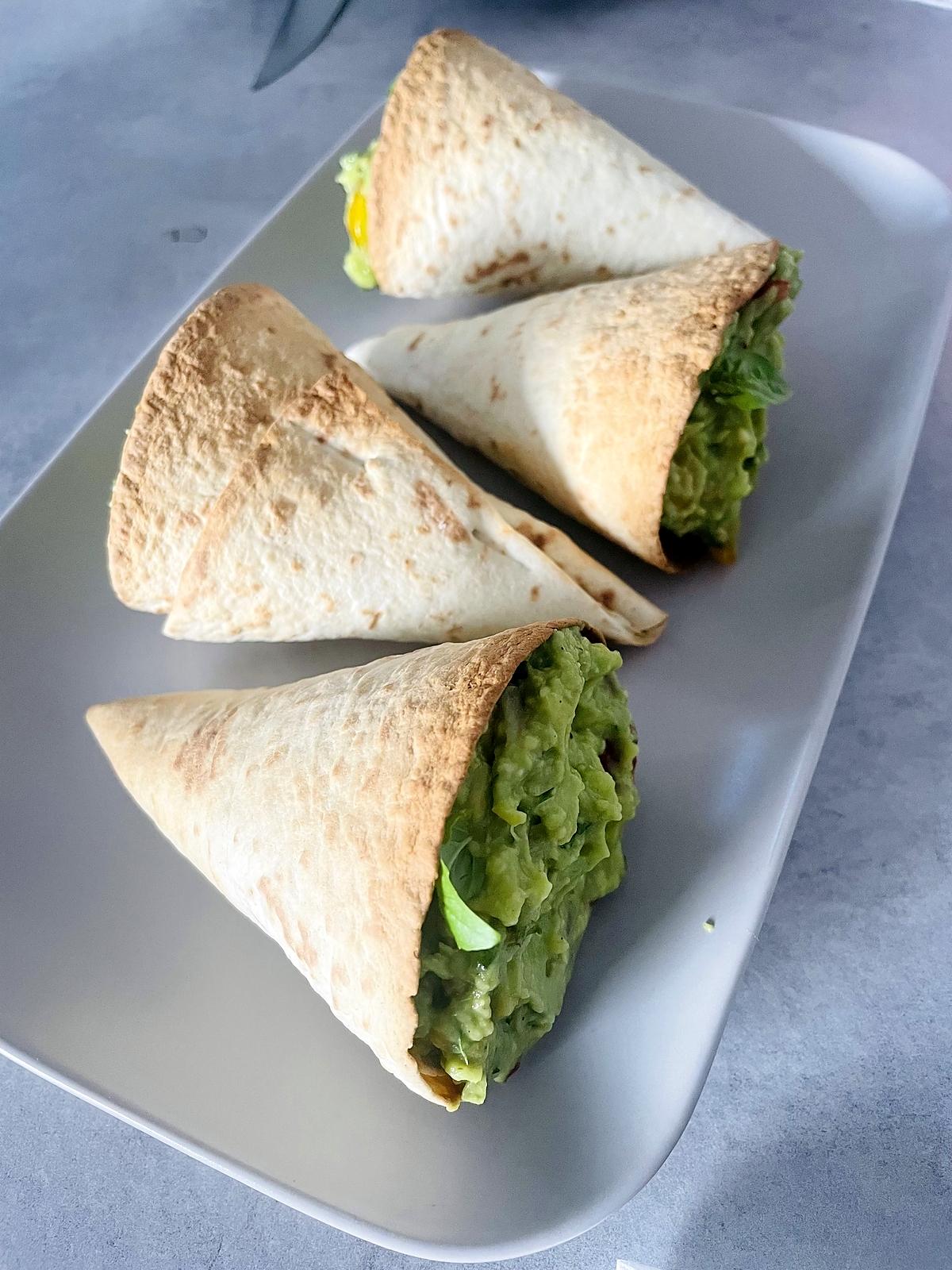 recette Wraps croustillants façon tacos mexicain