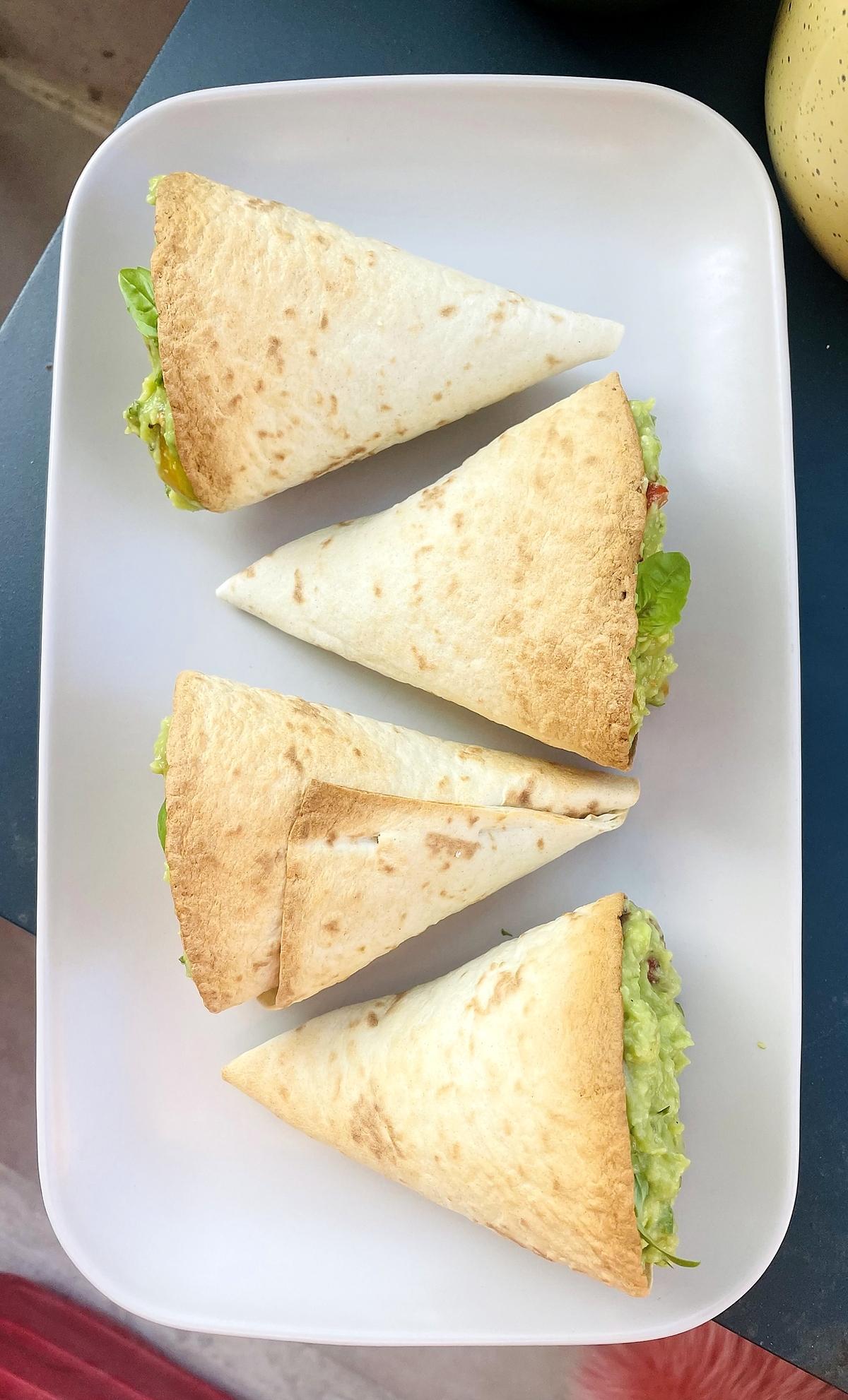 recette Wraps croustillants façon tacos mexicain