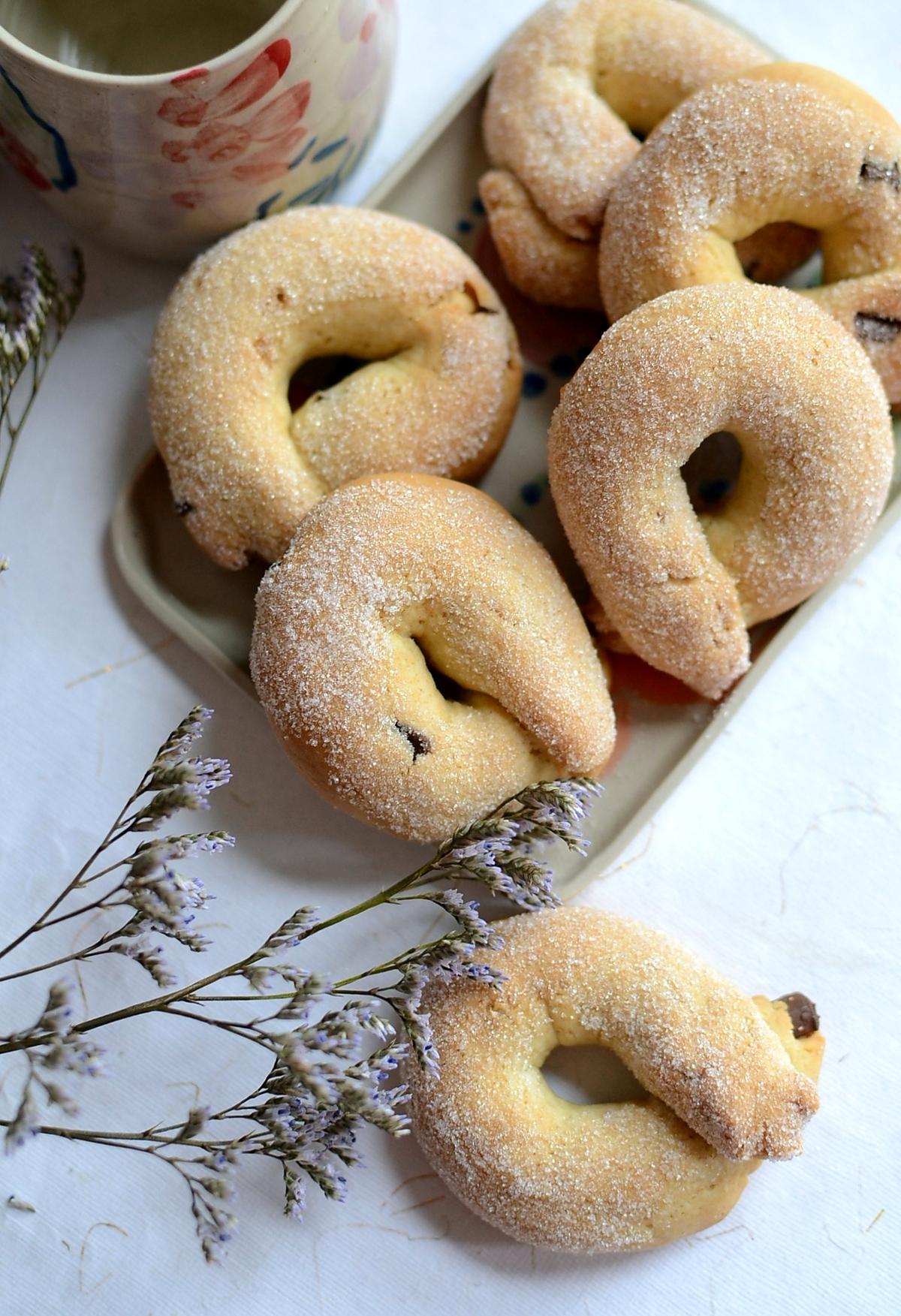 recette Biscuits secs aux pépites de chocolat
