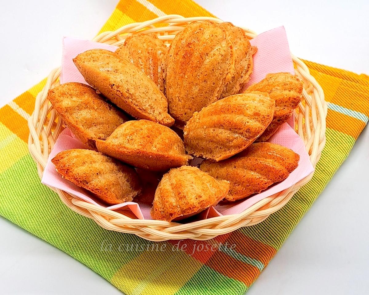 recette madeleines au thé matcha
