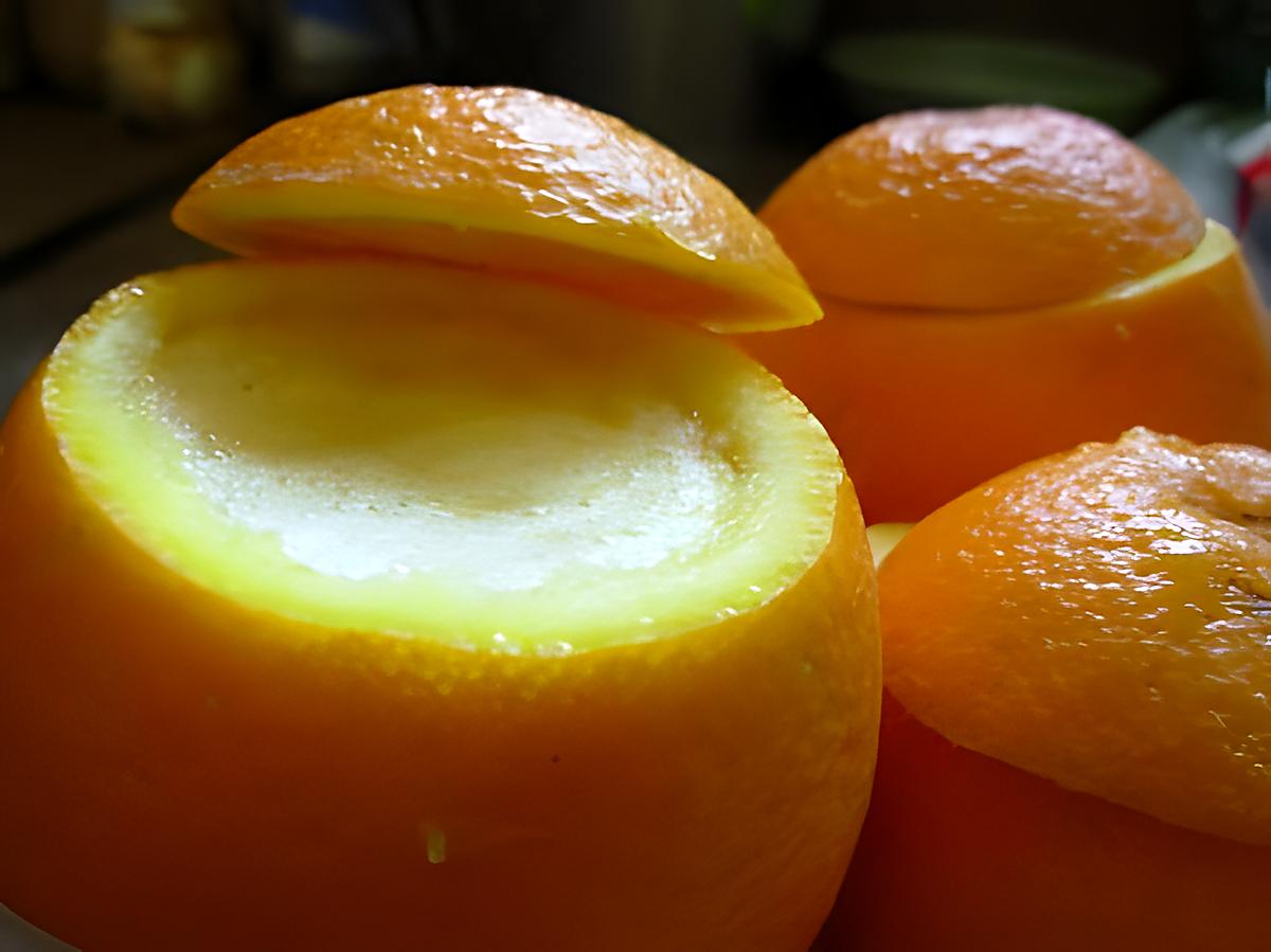 recette Oranges givrées