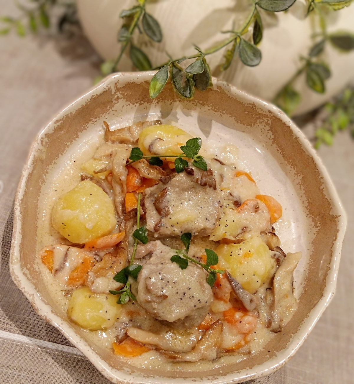 recette BLANQUETTE DE VEAU À MA FAÇON.