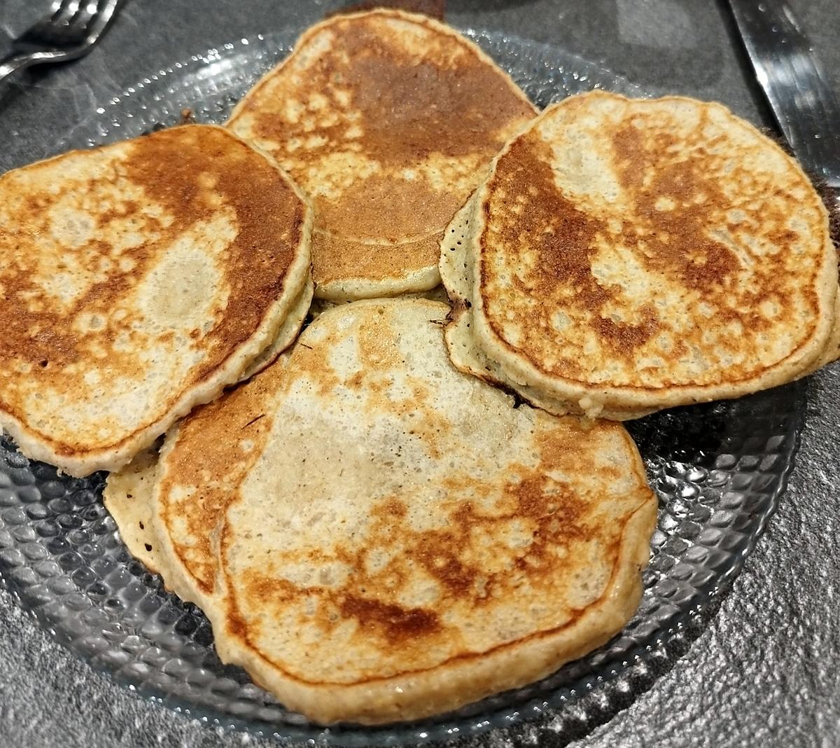 recette Pancakes pomme avoine