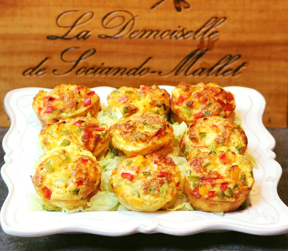 recette BOUCHÉES GOURMANDES AUX LEGUMES D'ÉTÉ