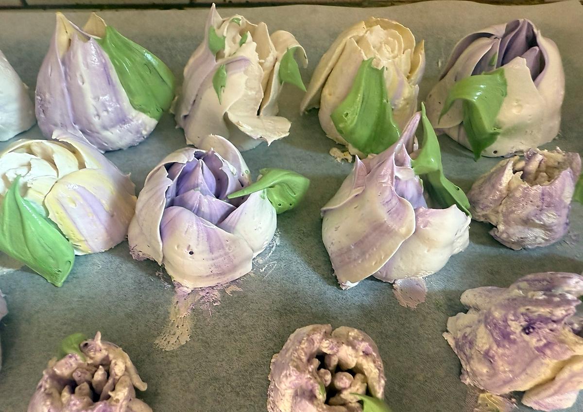 recette Guimauve - bouquet de fleurs en guimauve