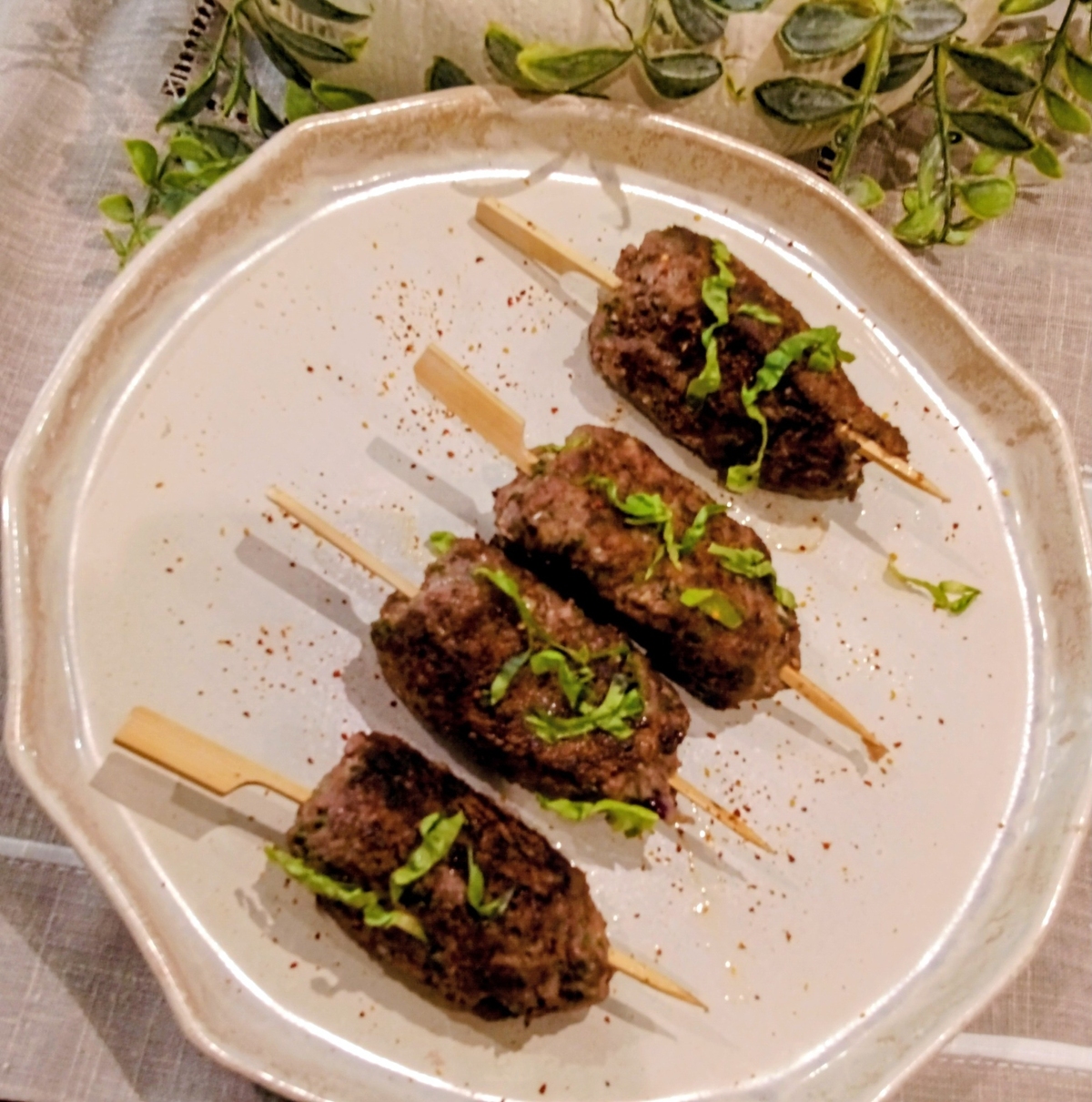 recette KEFTA DE BOEUF À LA LIBANAISE.