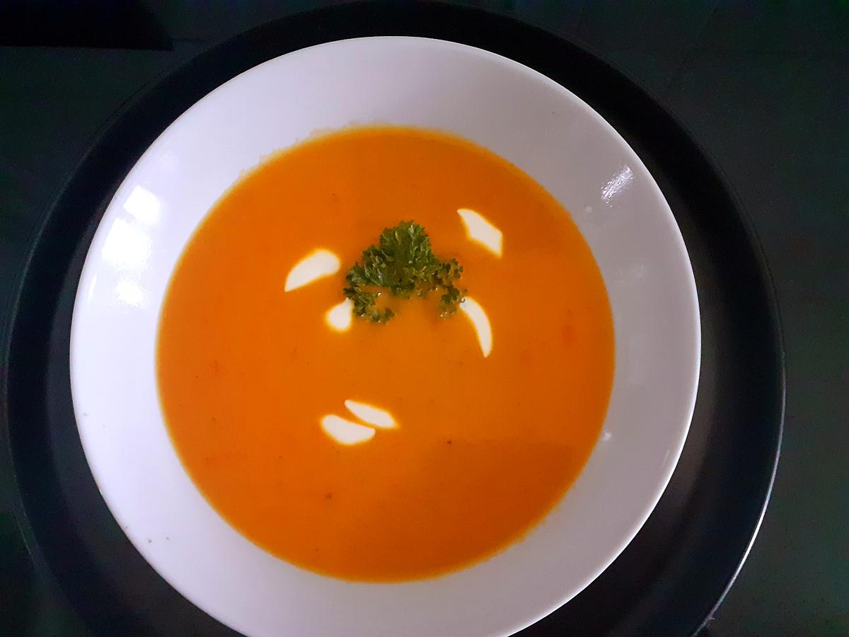 recette Soupe de poivron